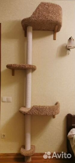 Когтеточка с креплением к стене 