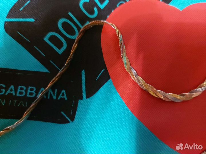 Серебряная цепочка (колье)