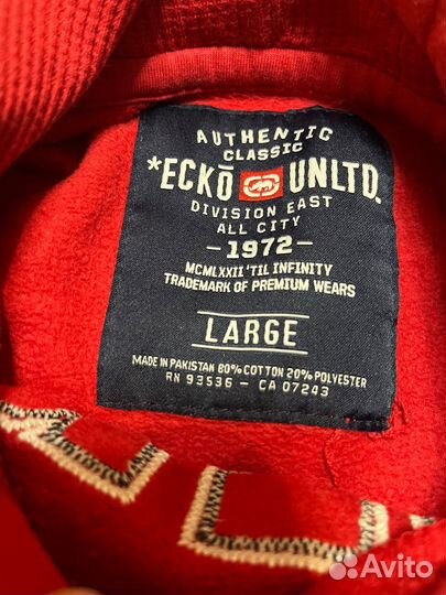 Толстовка худи ecko