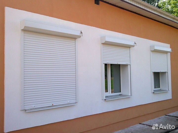 Рольставни на окна внешние