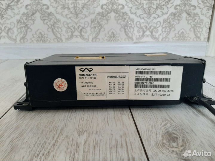 CD Чейнджер CHM 604/18b для Чери Тигго