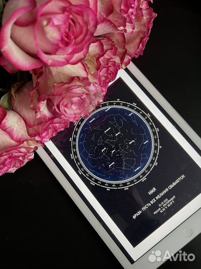 Карта звездного неба