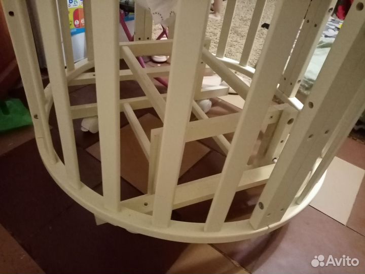 Детская кровать трансформер с маятником