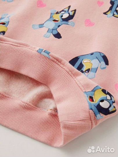 Новый костюм для девочки Zara на флисе 92-116