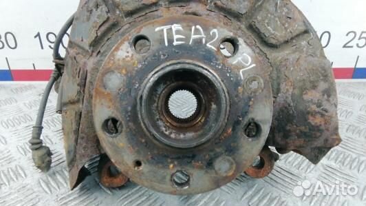 Ступица передняя левая skoda superb 2 (TEA02K901)