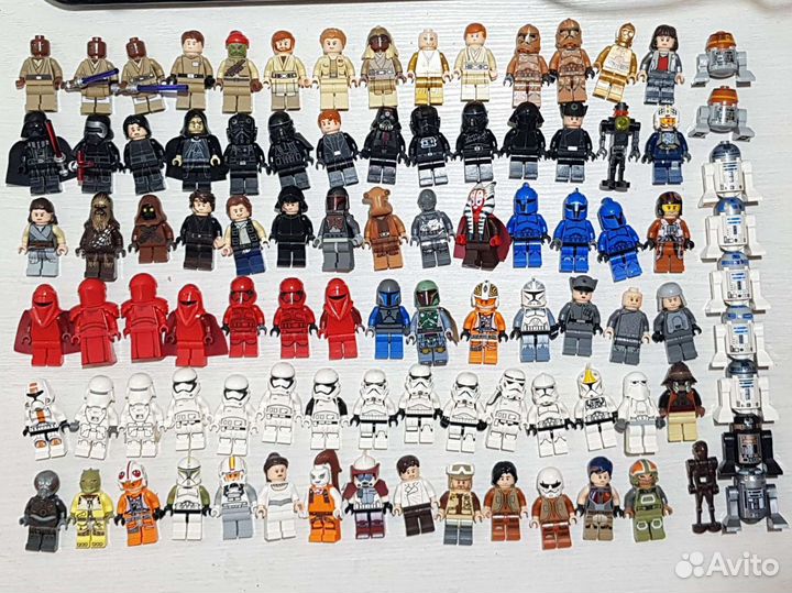Lego star wars фигурки минифигурки
