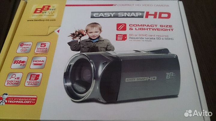 Новая видеокамера Easy Snap Hd
