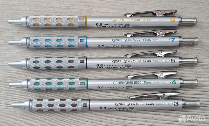 Карандаши стержни ручки Pentel Pilot