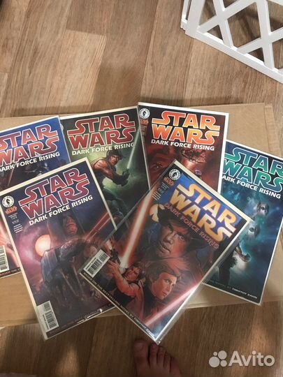 Star Wars Dark Force Rising Comic Set 1-6