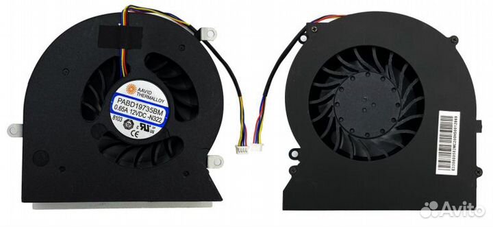 Вентилятор (кулер) для ноутбука MSI GT62, GT62VR