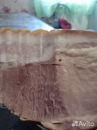 Вот это настоящее солёное сало, И грудинка