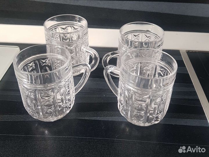 Кружки хрустальные СССР