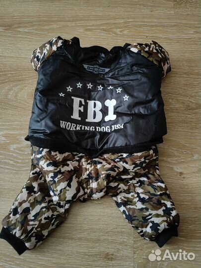 Зимний комбинезон для собак малых и средних пород