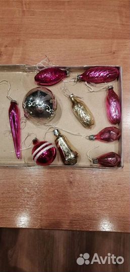 Ёлочные игрушки СССР