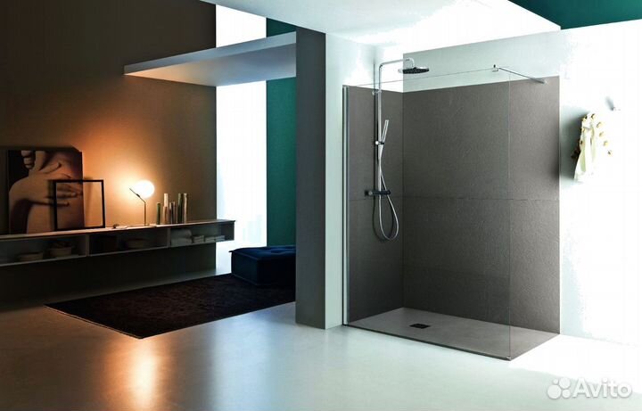 Стеклянная душевая