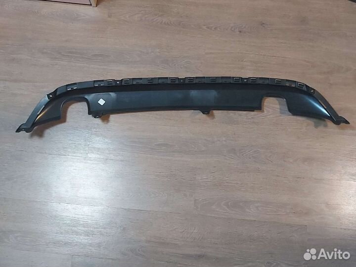 Накладка на задний бампер Лада Калина 2