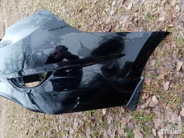 Бампер на hyundai solaris