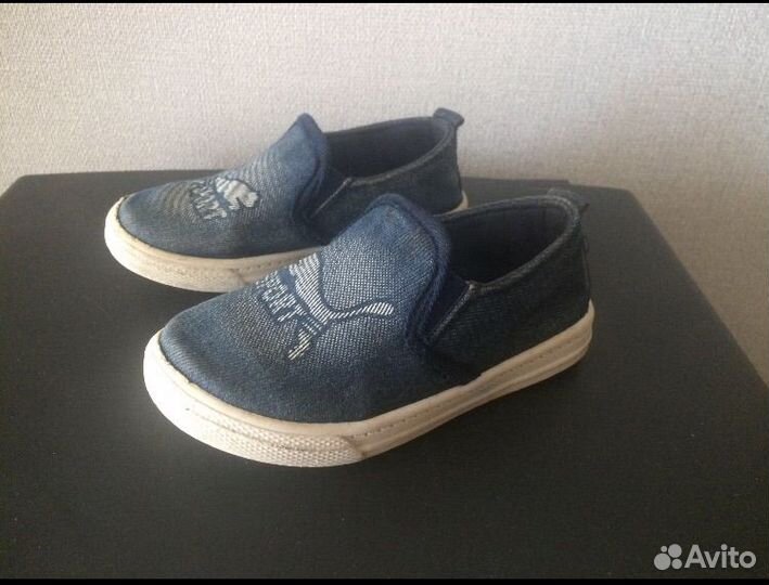 Джинсовые кеды