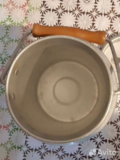 Бидон 3 л алюминиевый эмалированный