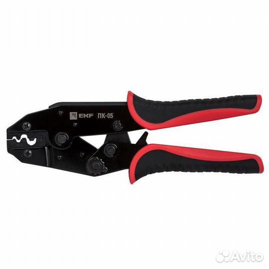 Пресс-клещи пк-05 0.5-10.0кв.мм тмл Expert EKF pk-05-exp