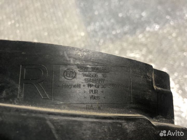 Водосток правый BMW 550i F10 N63