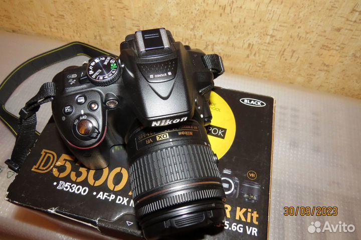 Зеркальный фотоаппарат nikon d5300 Kit AF-P 18-55m