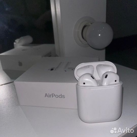 Беспроводные наушники apple airpods 2 white