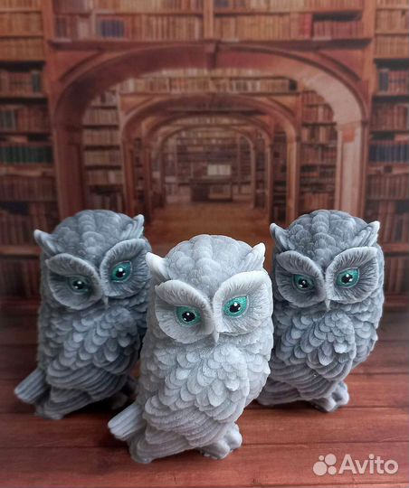 Совушки из мыла ручной работы