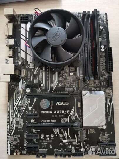 Комплект Материнская плата asus Prime Z270-P