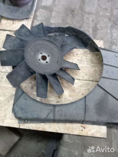 Вентилятор и диффузор змз 405