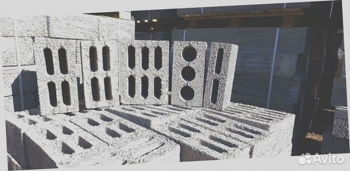 Перегородочные керамзитобетонные блоки ECO 2636