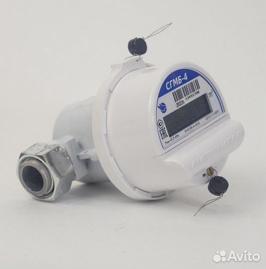Счетчик газа сгмб-4 Ду20 2024г. Счетприбор (Орел)