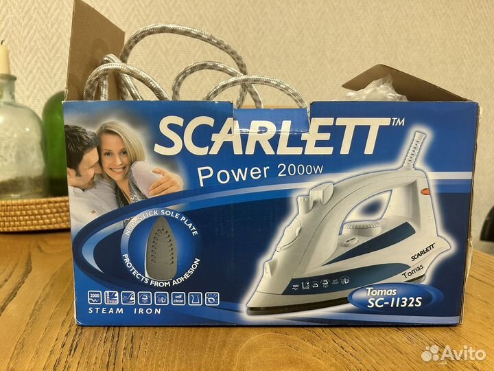 Утюг scarlett новый