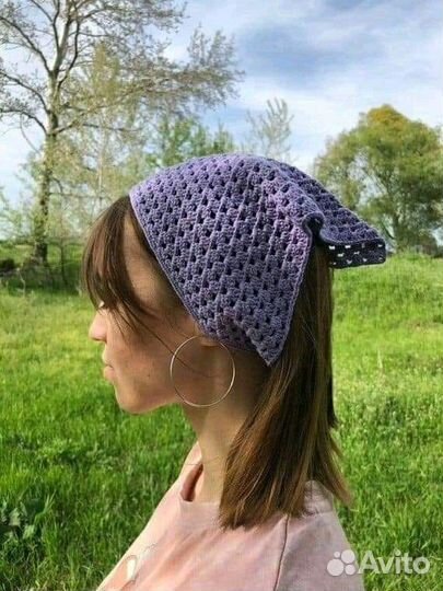 Косынки вязанные на заказ