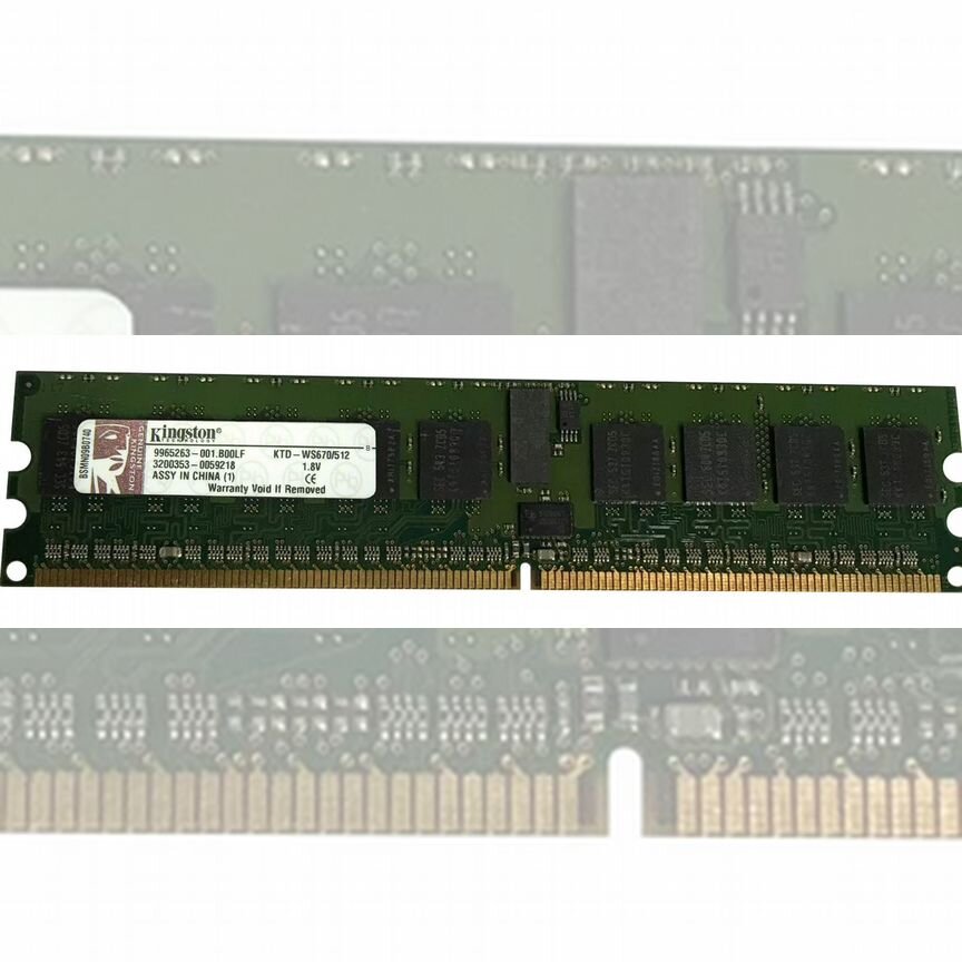 [KTD-WS670/512] Оперативная Память Kingston 512mb Ktd-Ws670/512