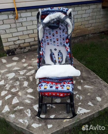 Санки-коляска