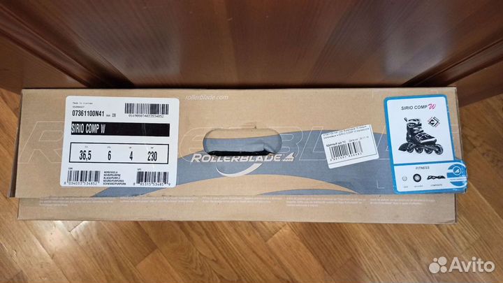 Ролики женские Rollerblade Sirio Comp W, р-р 37