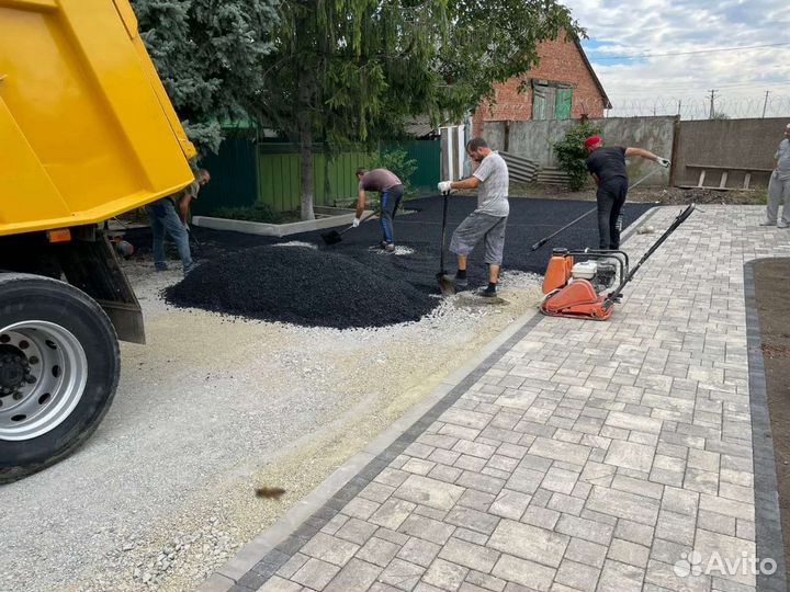 Асфальтирование,асфальтные работы,благоустройство