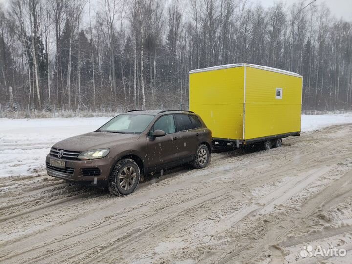 Мобильная бытовка зимняя на колесах утепленная