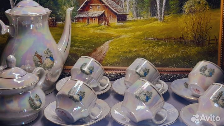 Сервиз кофейный Югославия Мадонна