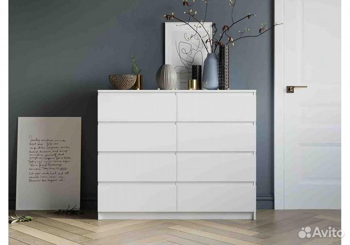 Мебель для спальни Мадера 1200.8 лдсп белый эггер