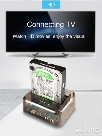 Док-станция DeepFox (sata/IDE)