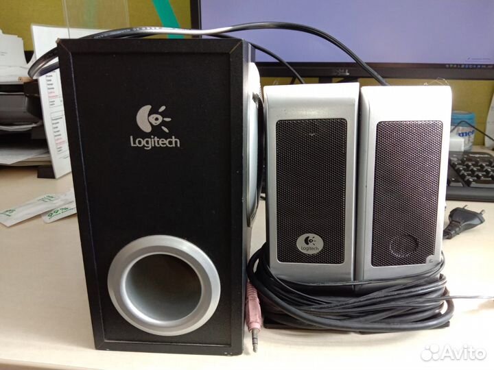 Колонки Logitech s200 black