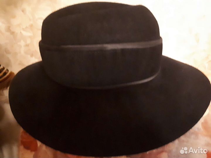 Шляпа фетровая женская
