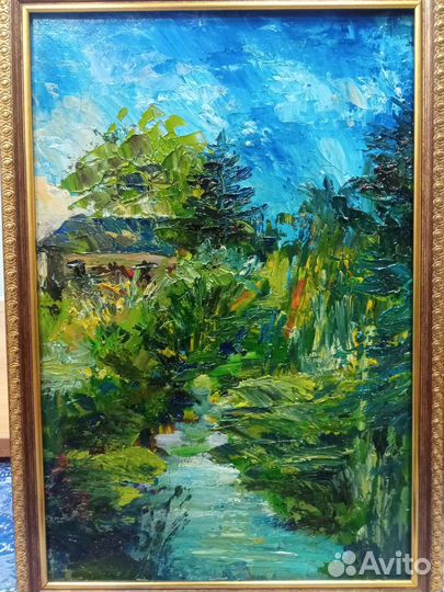 Картина маслом пейзаж