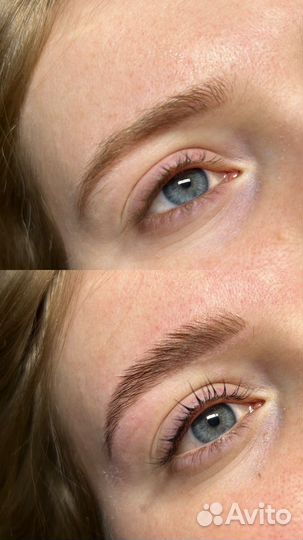 Ламинирование ресниц и бровей