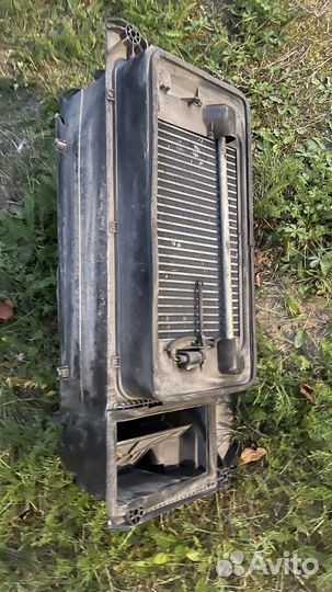 Теплообменник радиатор отопителя печки ман