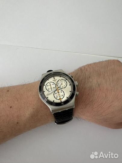 Часы swatch irony chronograph