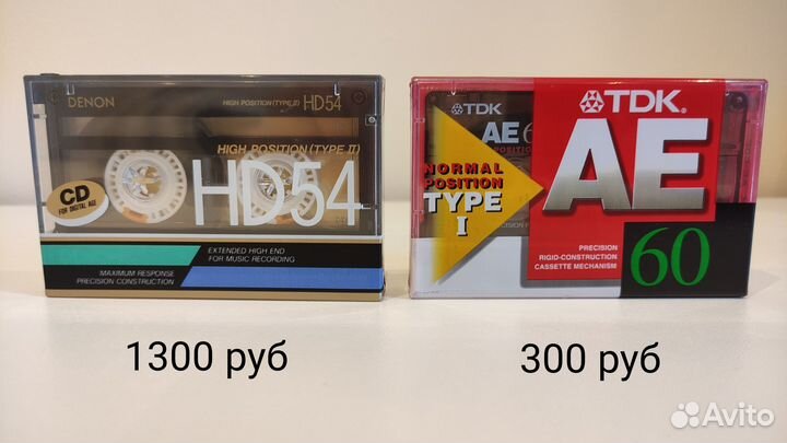 Аудио кассеты Teac Denon TDK