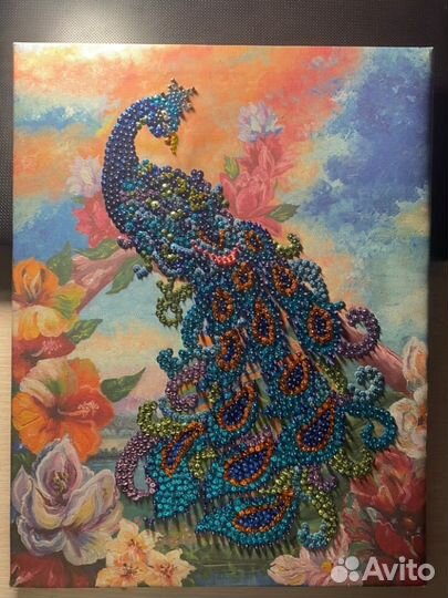 Картина с павлином